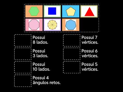 POLÍGONOS – LADOS, VÉRTICES E ÂNGULOS