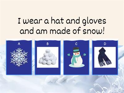 Winter Quiz- Senior Infants