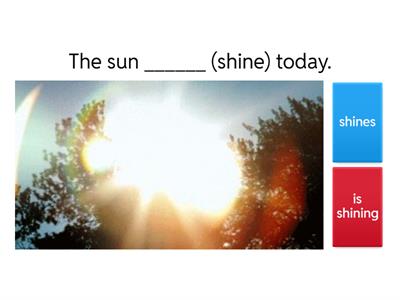 Present Simple / Present Continuous