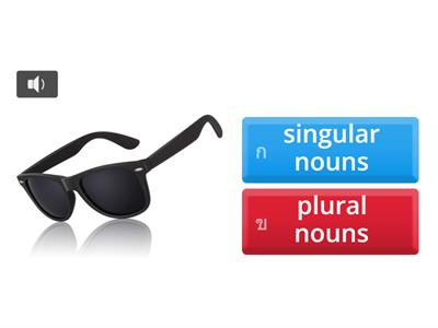 singular and plural nouns