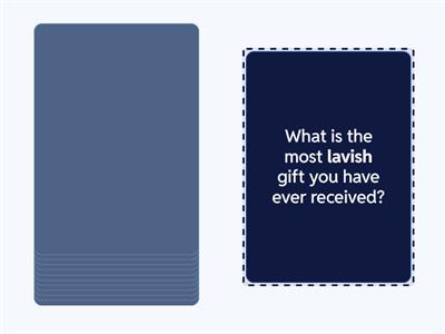 C1 | Making Ends Meet | Speaking questions...