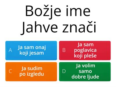 Ne izusti ime Gospodina Boga svoga uzalud