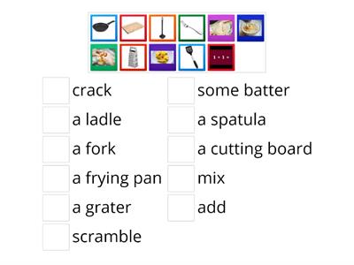 Cooking Vocabulary