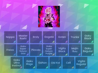 Guess That Dragonball z Character!