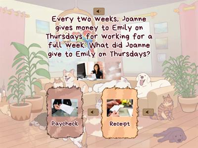 Word Application- Money