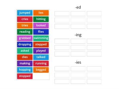 Inflectional Endings