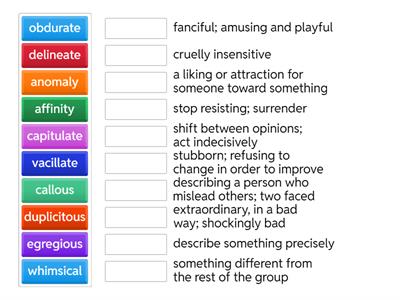 ELA-C: Vocab Wk 13 & 14