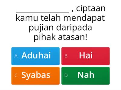 KATA SERU DAN AYAT SERUAN