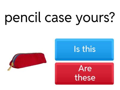 Is this / Are these...?