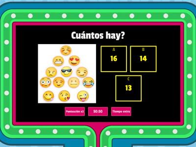  Conteo de  numeros hasta el 50