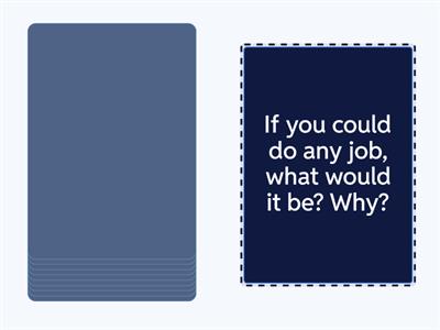 Second conditional speaking