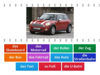 Klasse! A1 Kap. 9 Verkehrsmittel