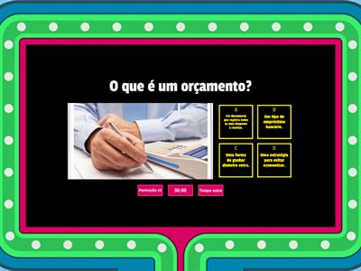 jogo para aula controle financeiro