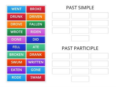 IRREGULAR VERBS