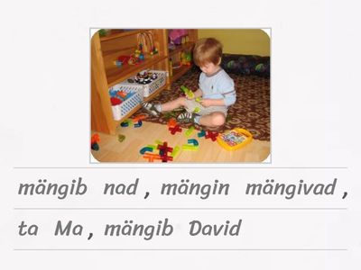 MÄNGIN, KIRJUTAB, SÖÖVAD