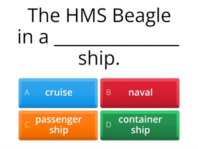 Evolution Quiz: Darwin & the Galapagos