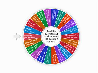 EAL Spin the wheel questions 