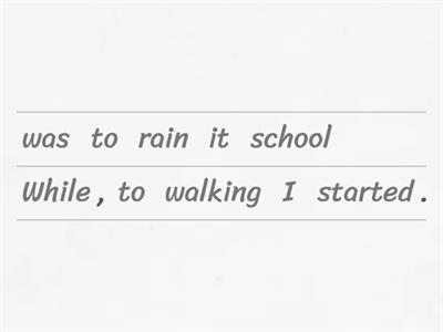 Past Simple-Past continuous 