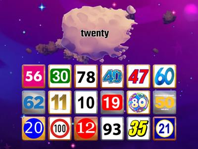 NUMBERS FROM 1 TO 100.