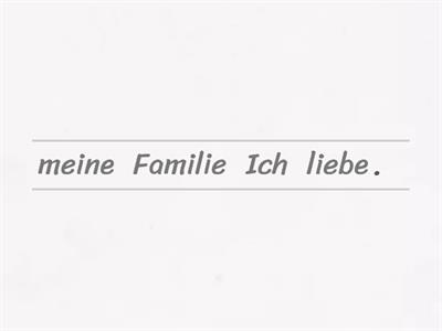 German 2 Sentence Structure Review