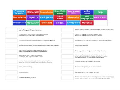 TKT Module 1 Background to language learning (2)