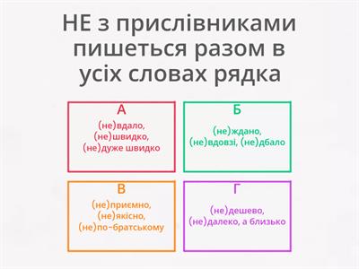 Не і ні з прислівниками