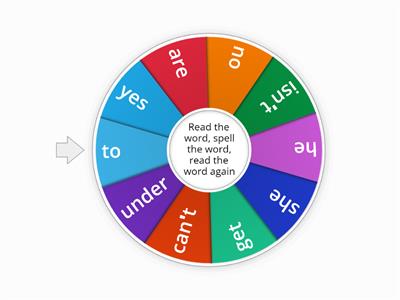 SIPPS Sight Words 11-20