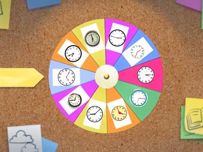 Write the digital time...