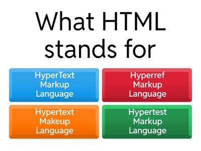 HTML Language