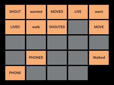 SIMPLE PAST - Regular verbs