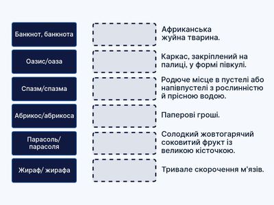 НУШ 6 клас Рід іменників. Паралельні форми.