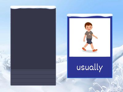 Frequency Adverbs Cards