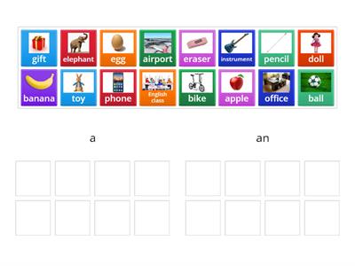 Singular Nouns: A / An