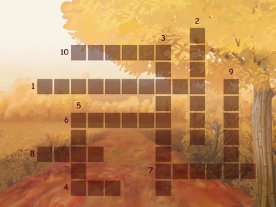 household items crossword puzzle