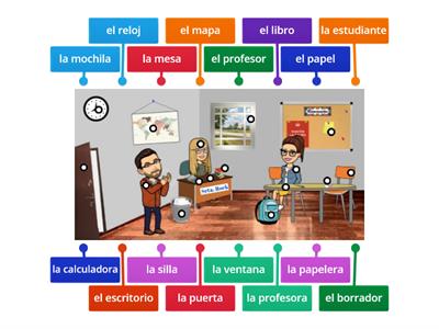 2.0 Classroom Objects Diagram