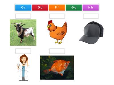 Alphabet game- Match the following