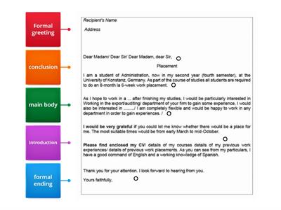 Formal e-mail - Pet 3 final review