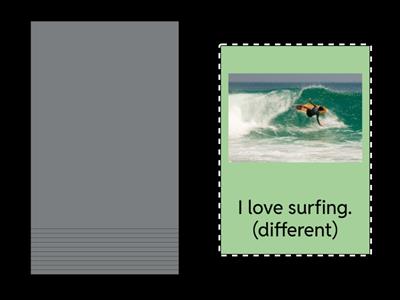 (Unit 21) So / neither - same or different