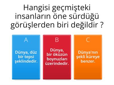 Dünya 1.ünite- Fen-2.hafta