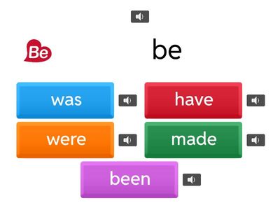 Irregular verbs English