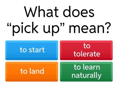 Teens upper int 1, Think 4 unit 2 phrasal verbs quiz 