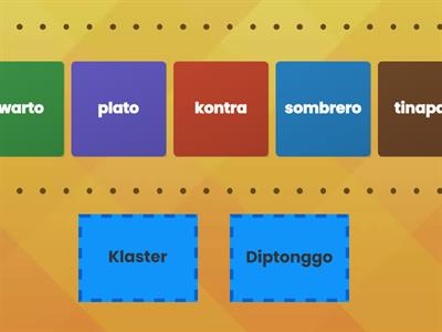 Klaster at Diptonggo