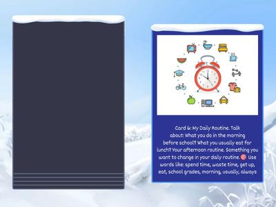 Speaking Cards – Level A2+