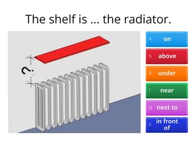 preposition of place