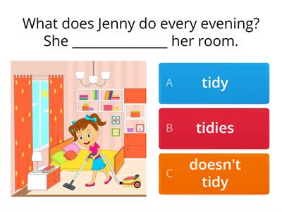 Present Simple Tense Quiz