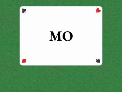 MA - ME - MI - MO - MU Flashcards