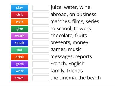 Collocations
