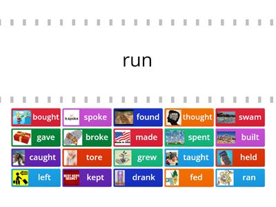 G2 EAL Irregular Past Tense Verbs