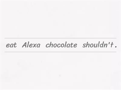 Should & Shouldn't Jumbled Words