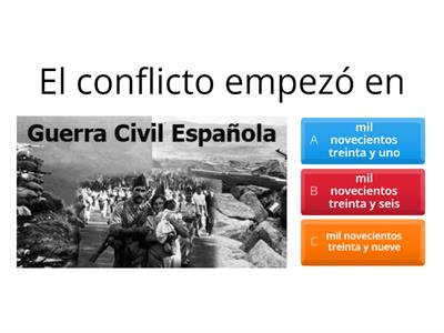 La guerra civil española